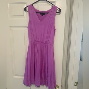 Banana Republic Magenta Midi Dress